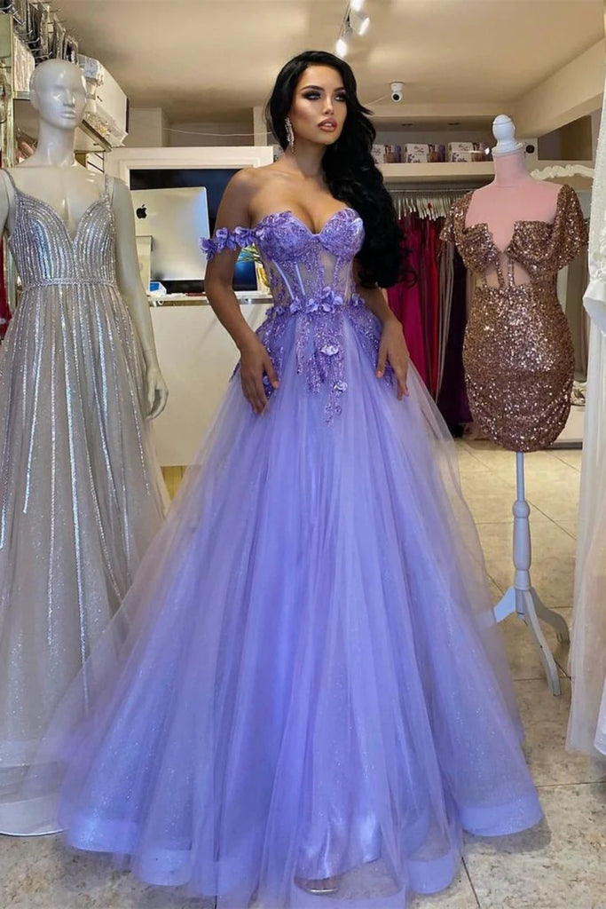 Off Shoulder Lilac Floral Long Prom Dress, Off the Shoulder Lilac Form – abcprom Off Shoulder Lilac Floral Long Prom Dress, Off the Shoulder Lilac Form – abcprom