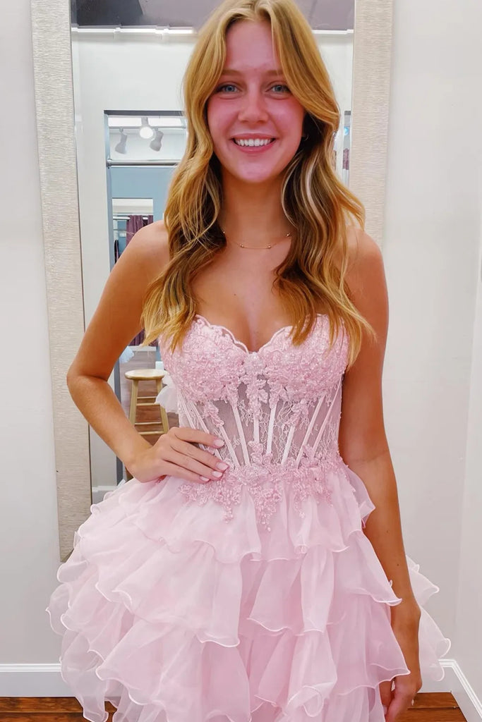 pink and blue homecoming dresses Ball Gown Sweetheart Blue/Pink Prom Dress Party Dress US10 / Blue