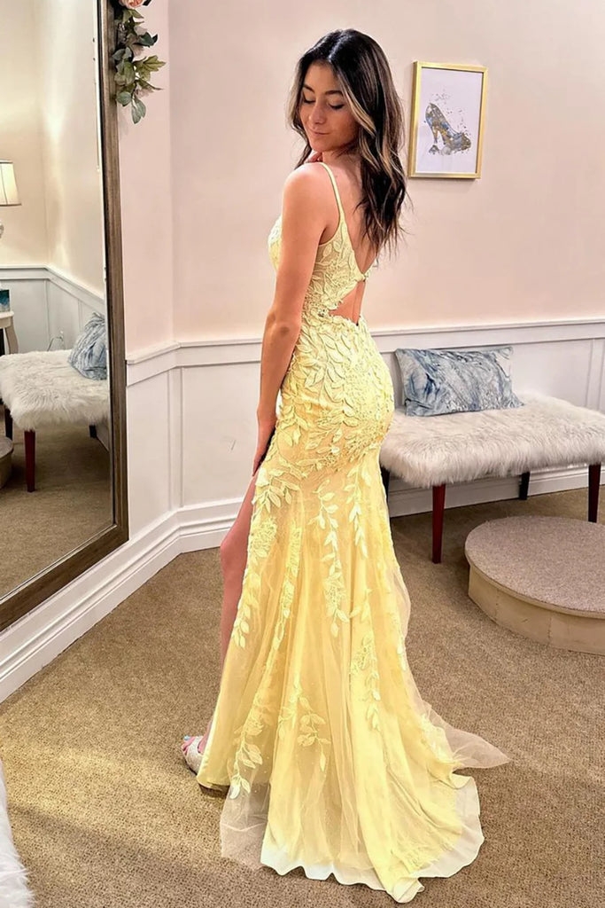 silk yellow formal dress Ava Presley 47182 Dress | Ava Presley Dresses