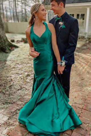 Strapless Sage Lace Long Prom Dress with High Slit, Sage Lace Formal Dress, Sage Evening Dress A1968
