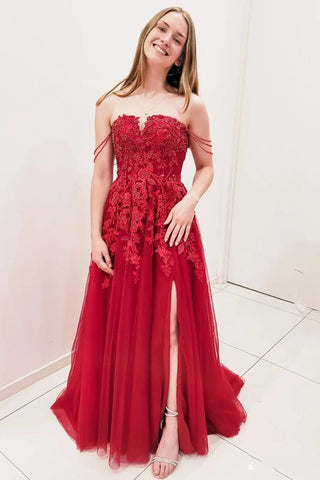 Burgundy Prom Dresses – Tagged lace prom dress – abcprom
