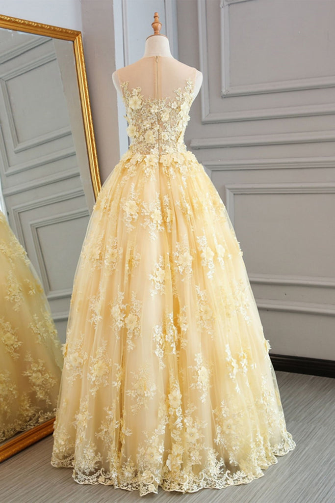 Aesthetic yellow dress online