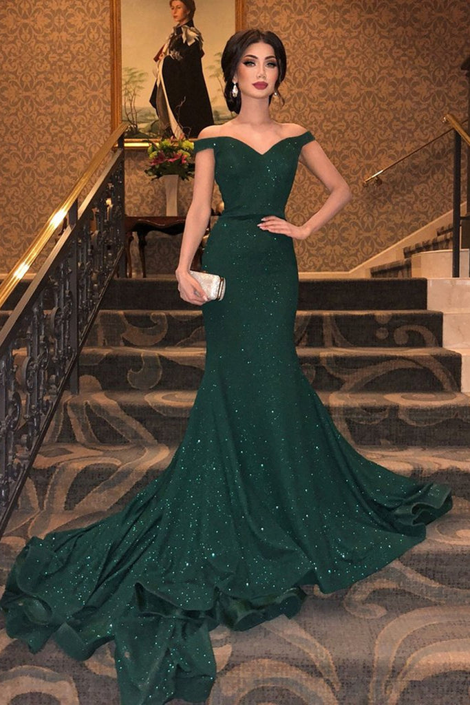 Portia and Scarlett Ps22122 emerald green mermaid dress – Mia Bella Couture