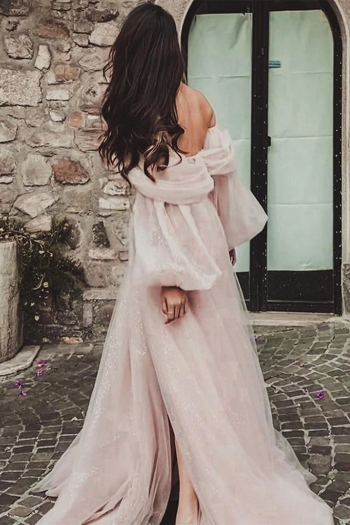 green emerald velvet dress Cold Shoulder Pink Homeocming Dress with Crystals, Cute Tulle Graduati –  cherishgirls main image 1
