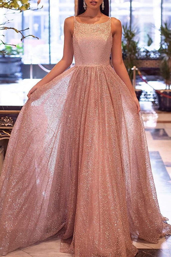 Shiny Sequins Tulle Backless Pink Long Prom Dress, Backless Pink Forma abcprom Shiny Sequins Tulle Backless Pink Long Prom Dress, Backless Pink Forma abcprom