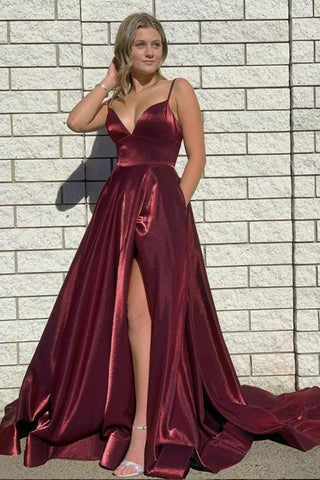 Cute Backless Burgundy Short Prom Dress, Thin Straps Burgundy Homecomi –  abcprom